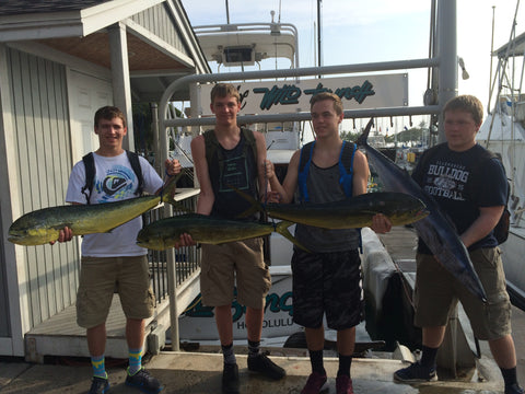 Wild Bunch, Oahu, Sport fishing, Mahi