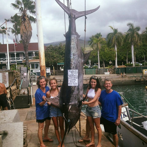 Luckey Strike, Maui fishing