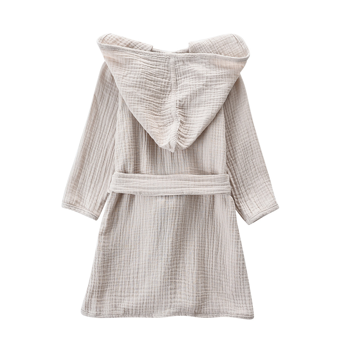 Boy& Girl Hooded Towel Soft and Breathable Robe for Kid TADO MUSLIN Organic Cotton Toddler Bathrobe 