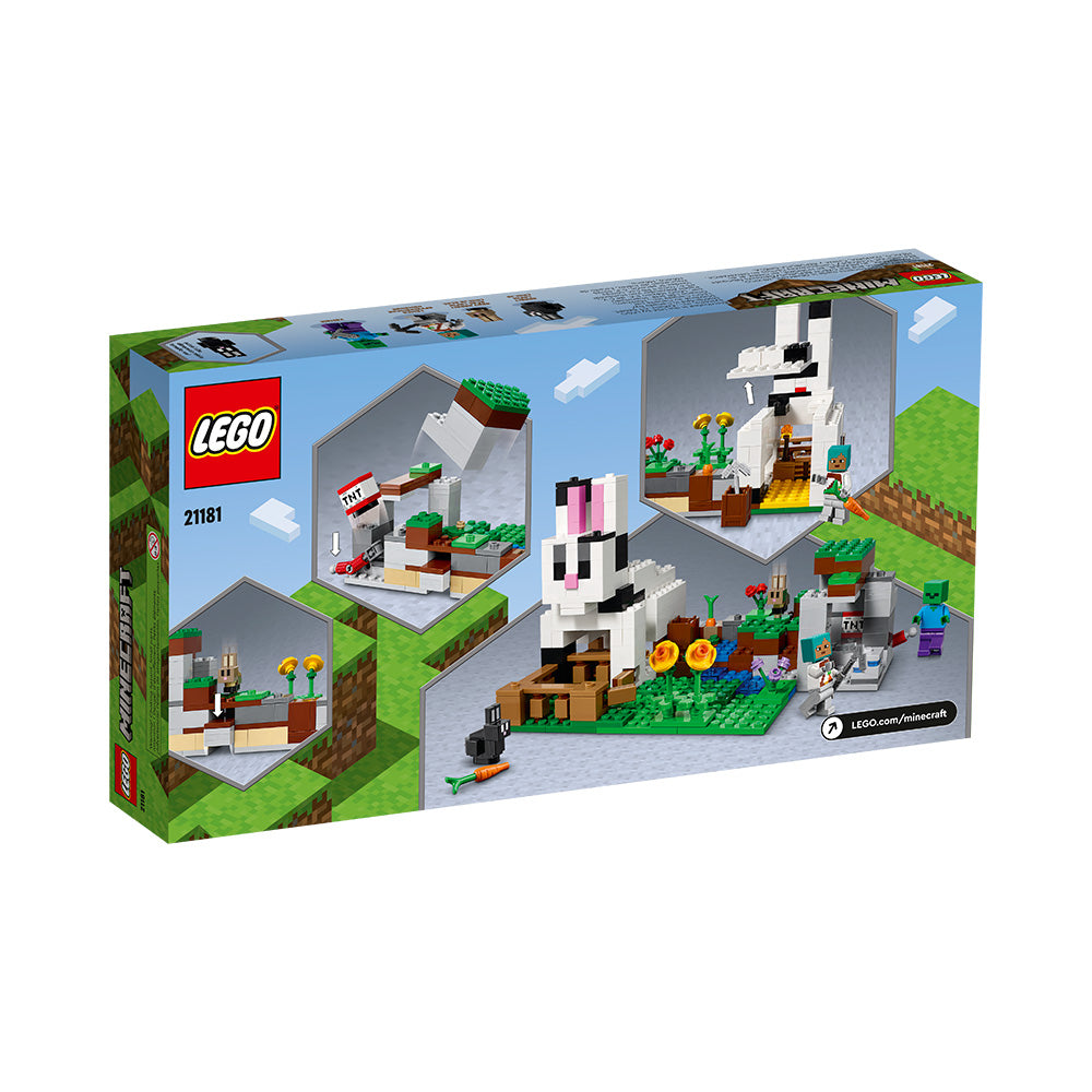 LEGO® Minecraft®: El Rancho-Conejo (21181)