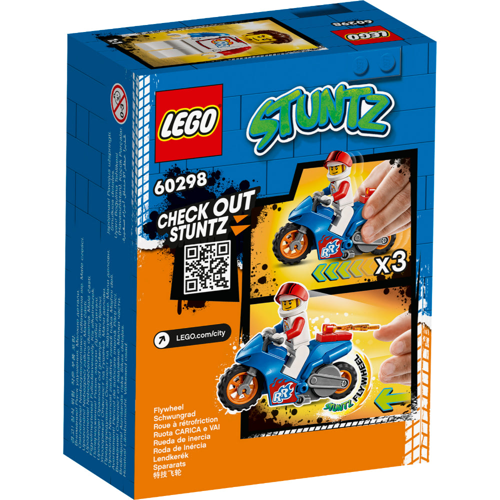 LEGO® City Moto Acrobática: Cohete (60298)
