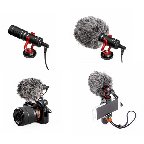 BOYA by-MM1 Universal Cardiod On-camera Shotgun Microphone – PhotoVatika.com