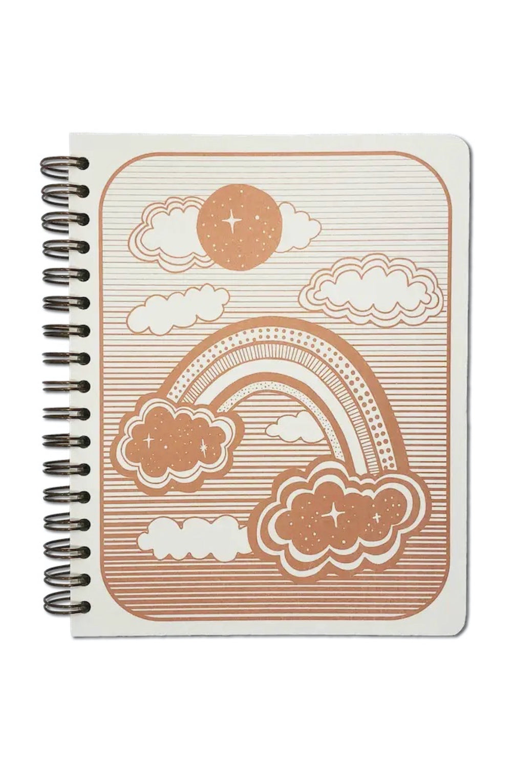 Space Rainbow Blank Journal