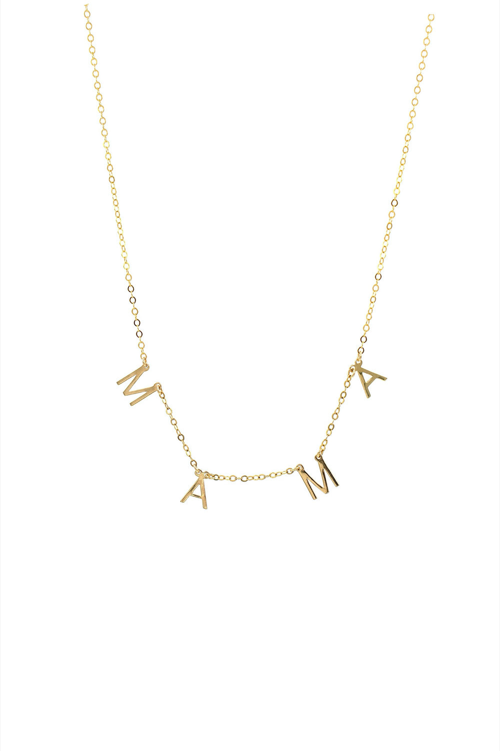 Gold Mama Garland Necklace