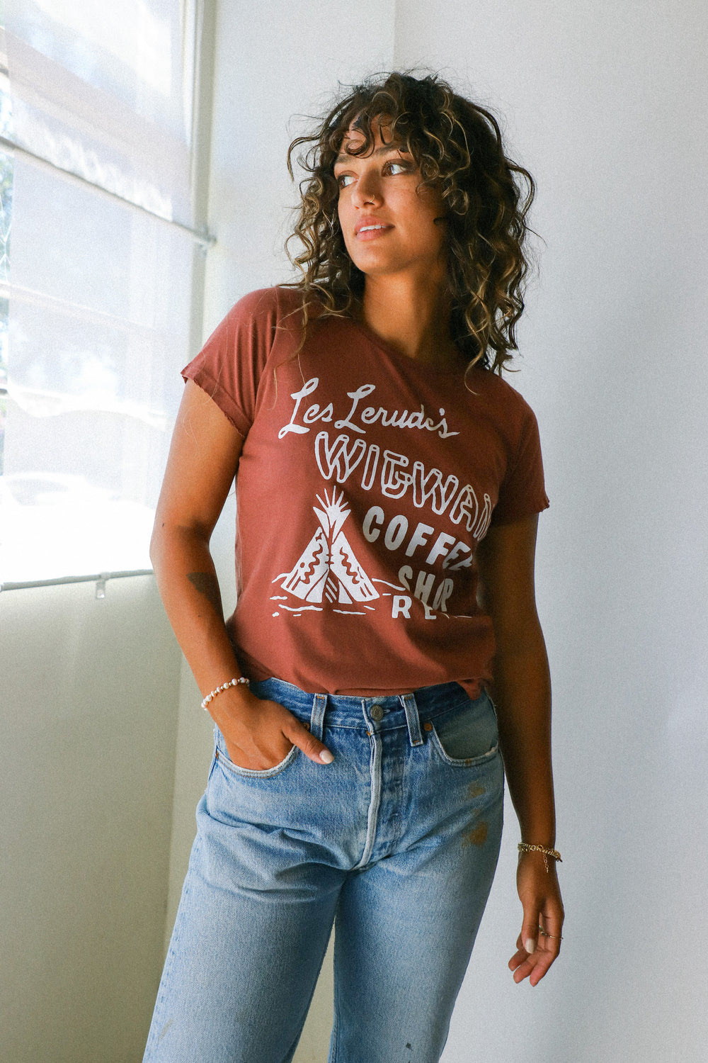 Rust Wigwam Women's Tee