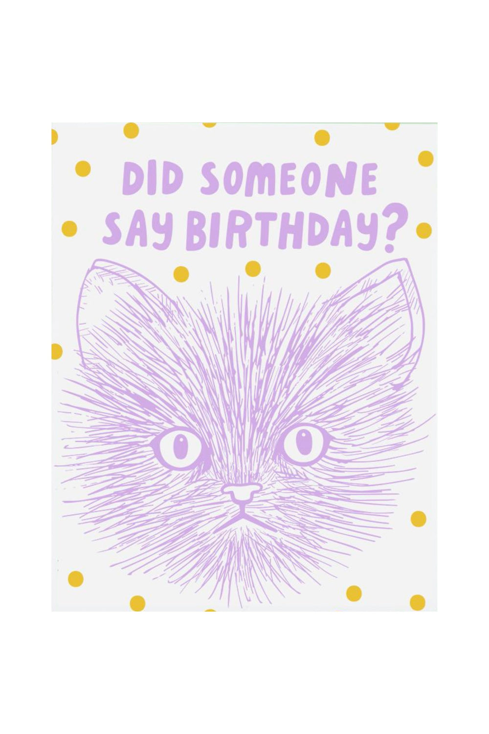 Say Birthday Card