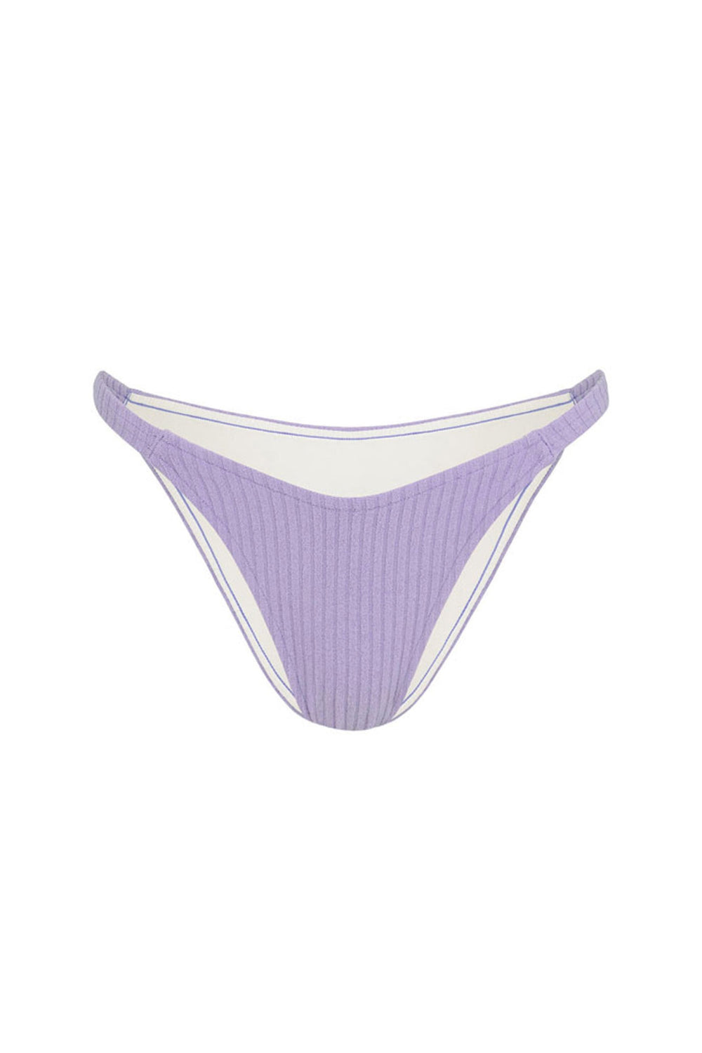 Lilac Cord Towelling String Bottom