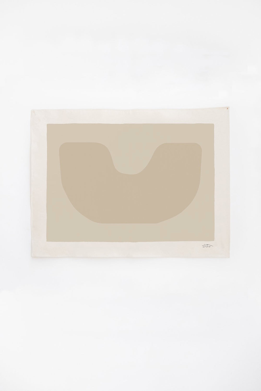 Small Sand Abra Canvas Print