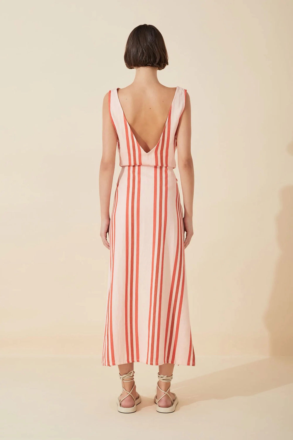 Sunset Stripe Organic Dress