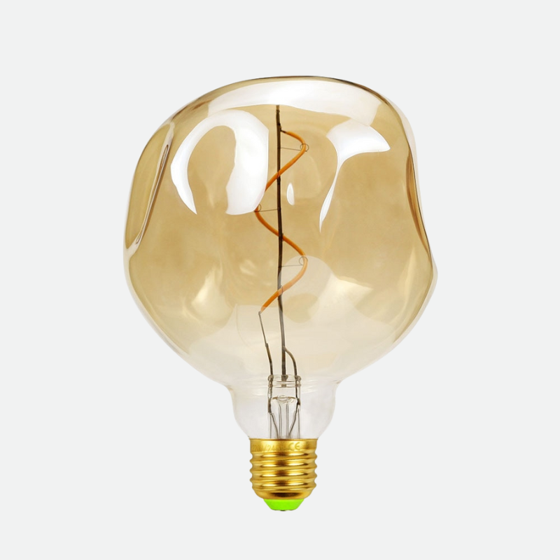Blown Glass Dimmable LED Edison Filament Light Bulbs LED - light