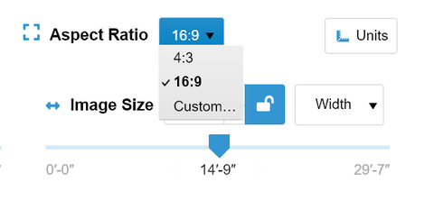 Aspect Ratio picker