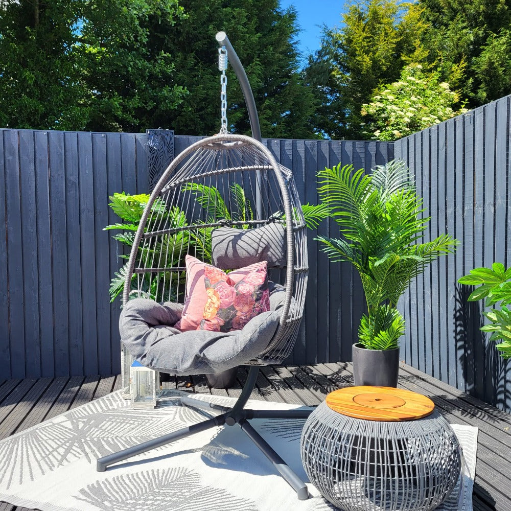 jysk egg swing chair