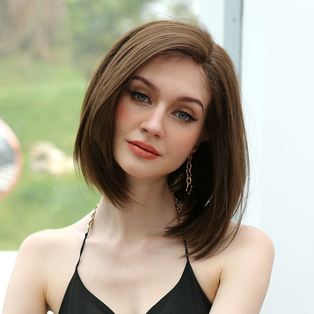 Haircube 13 Inches Natural Bob Lace Front Synthetic Wig Maia Haircube 