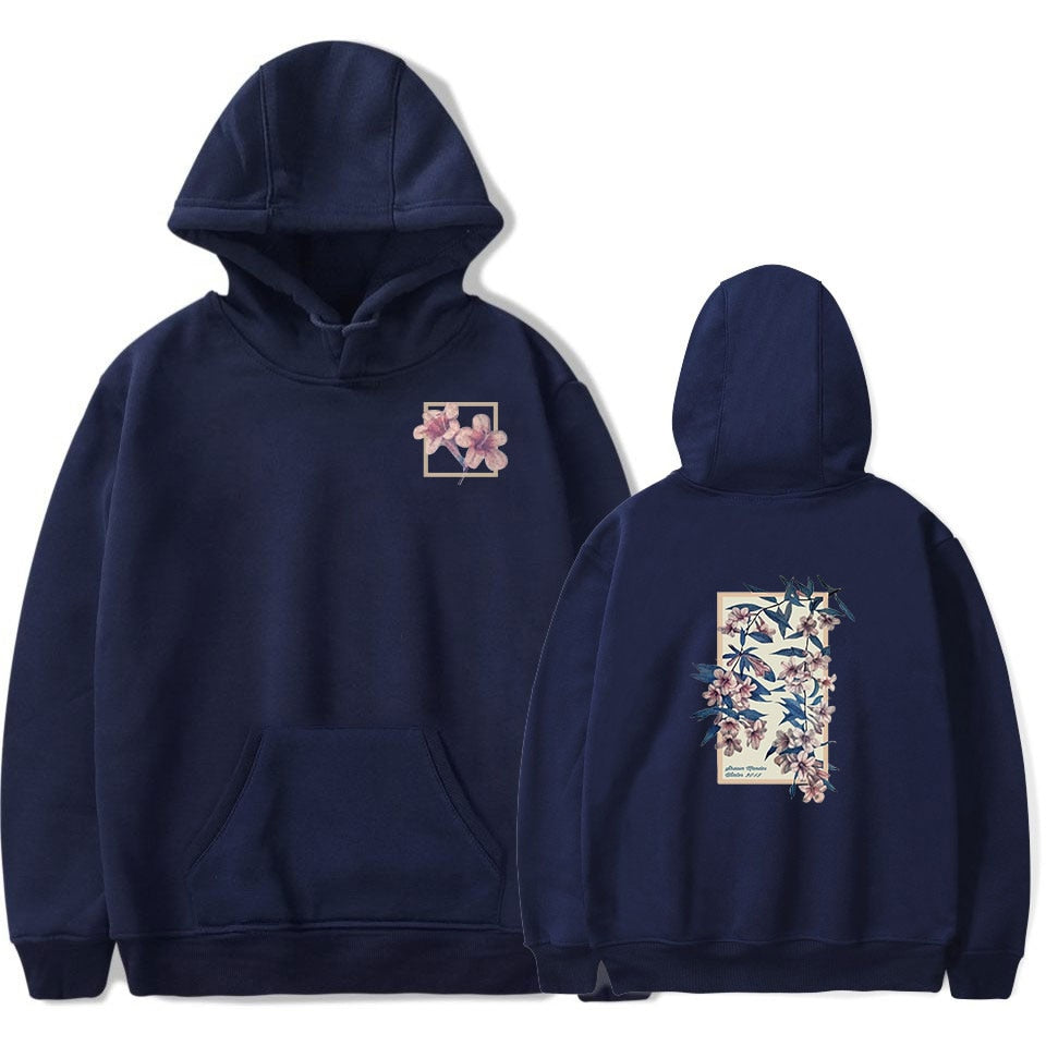 shawn mendes winter floral hoodie ii