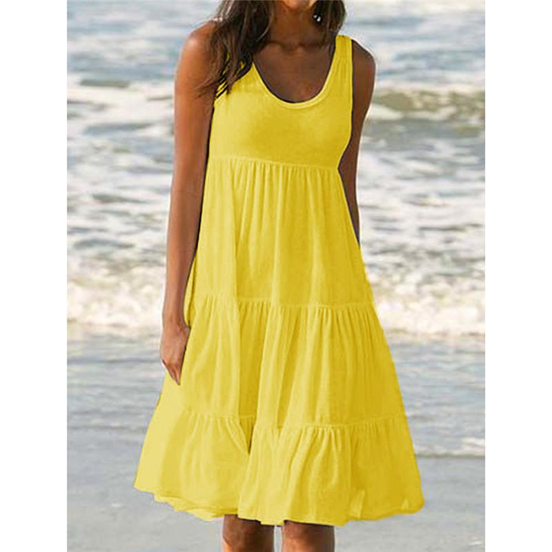yellow summer dresses 2019