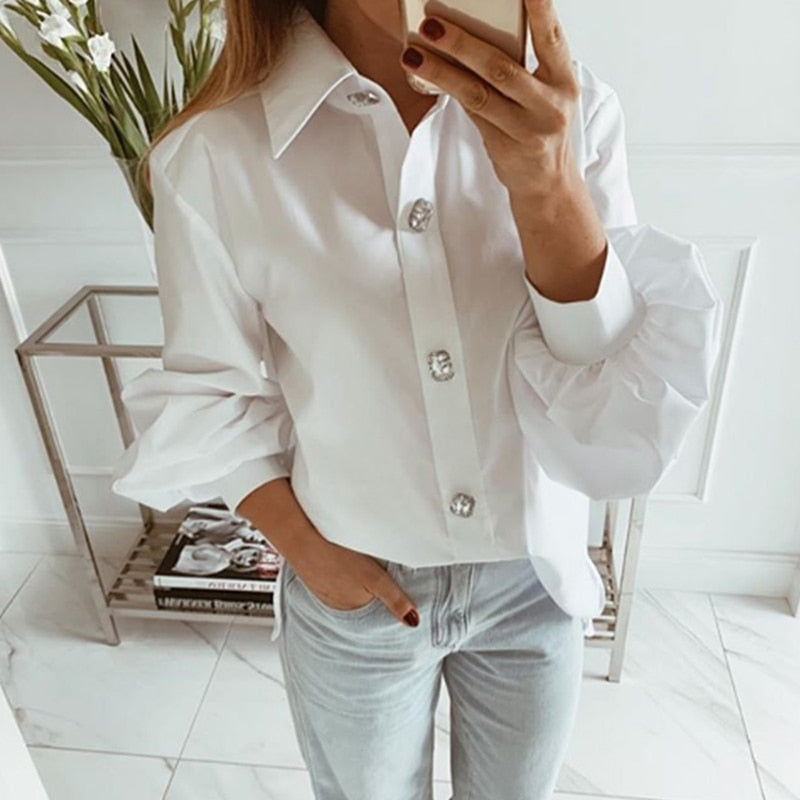 white blouse plus