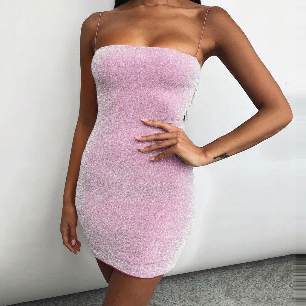 short tight silk dress