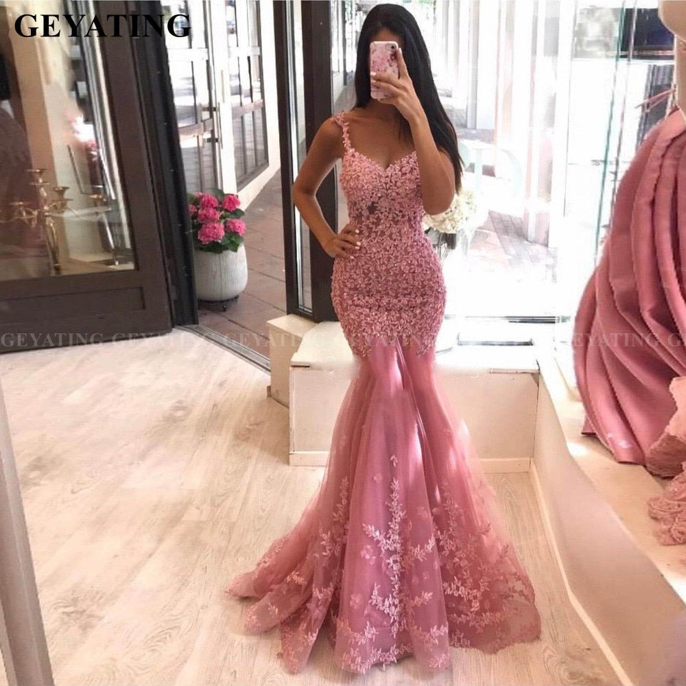 womens pink formal dresses