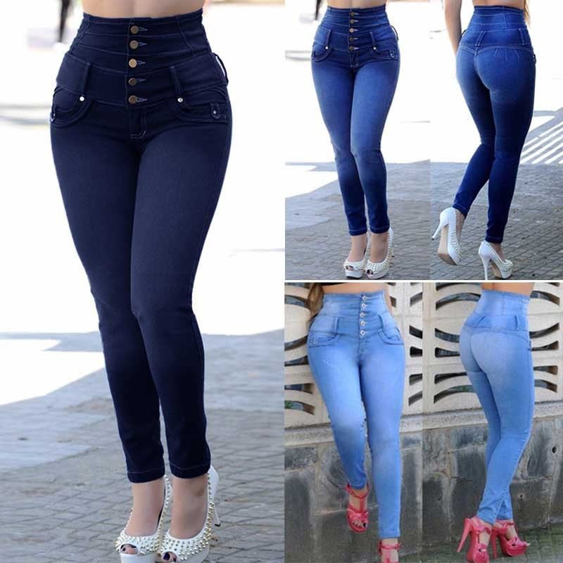 ladies fitted jeans