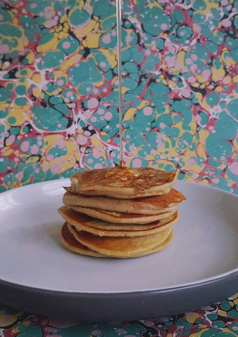 vegan baby led weaning snack pancake recipe