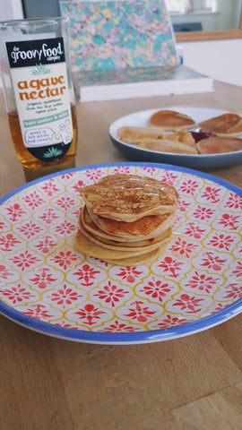 vegan baby weaning recipe pancakes