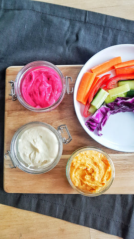 vegan baby led weaning hummus dip recipe