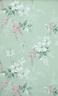 How to Hang Vintage Wallpaper 