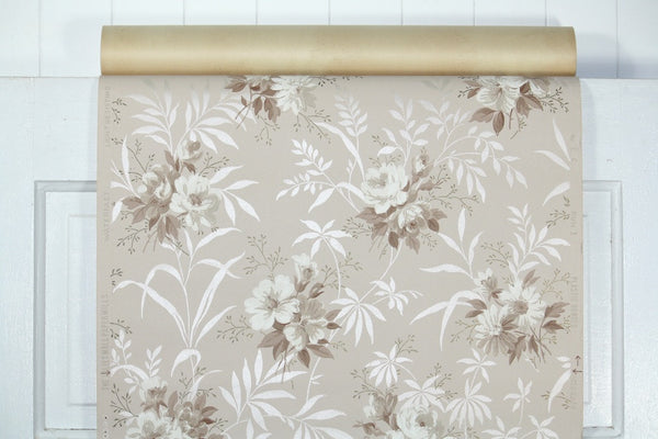 1940s Floral Vintage Wallpaper – Hannah’s Treasures Vintage Wallpaper