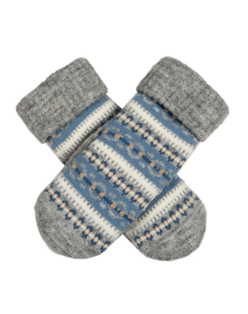 womens fair isle mittens