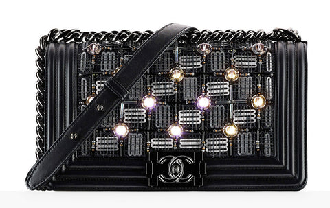 Chanel LED Stud Black Bag