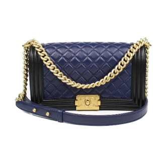 Chanel 2016 Medium Boy Bag With Shoulder Strap