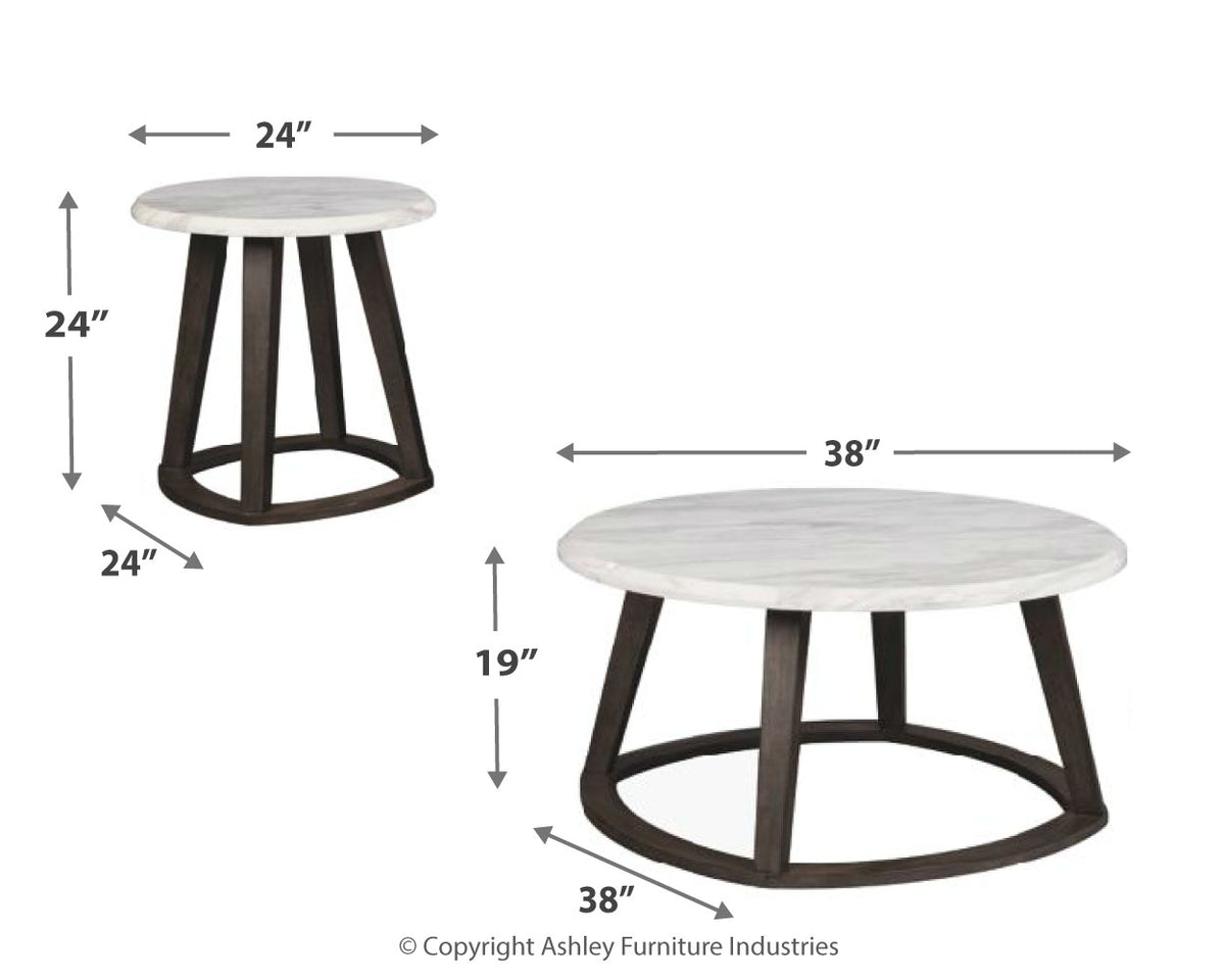 Luvoni Coffee Table Set T414 13 Ashley Furniture Super