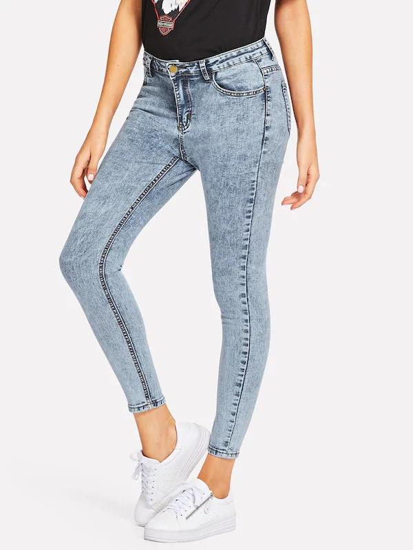 high waisted skinny work pants