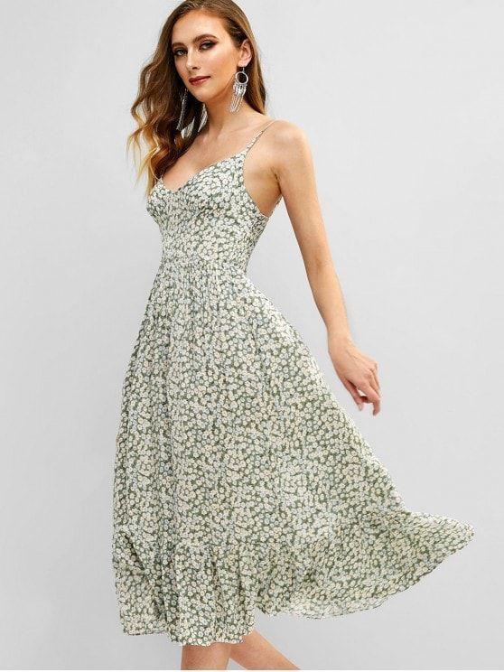 floral cami dress