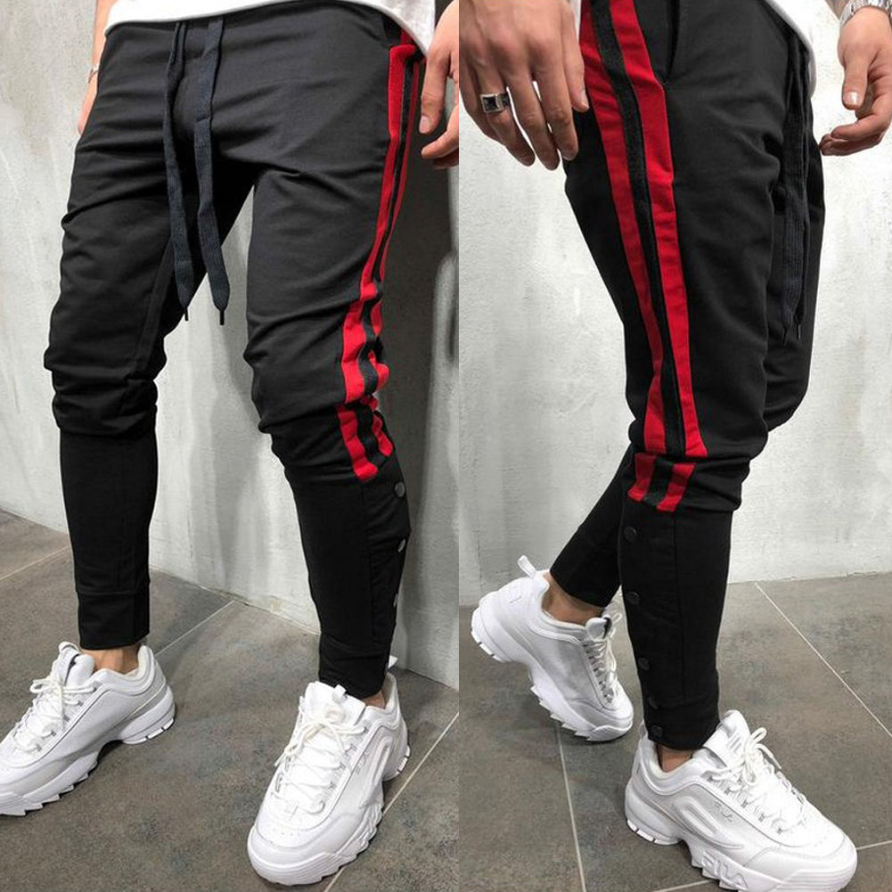 slim leg jogging bottoms