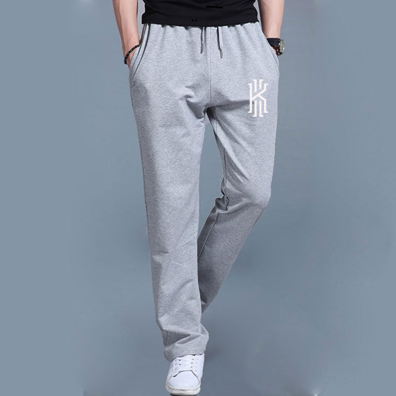 kyrie irving grey sweatpants