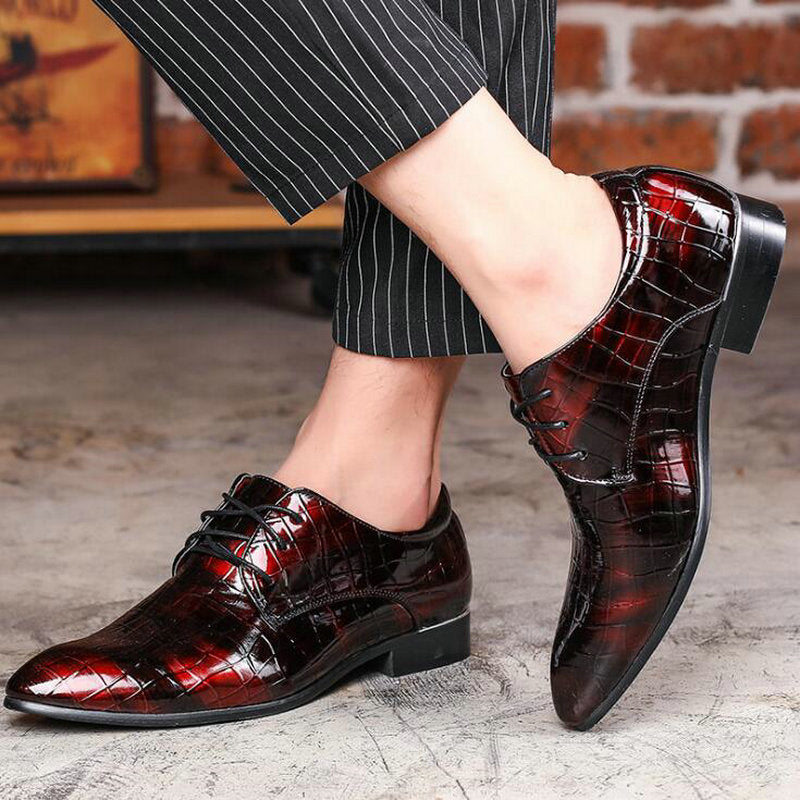 red patent leather shoes mens