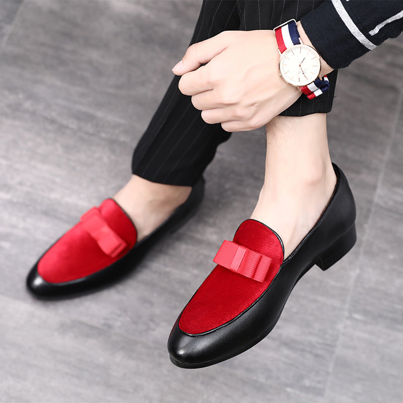 red casual dress shoes