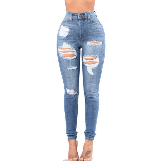 jeans with holes