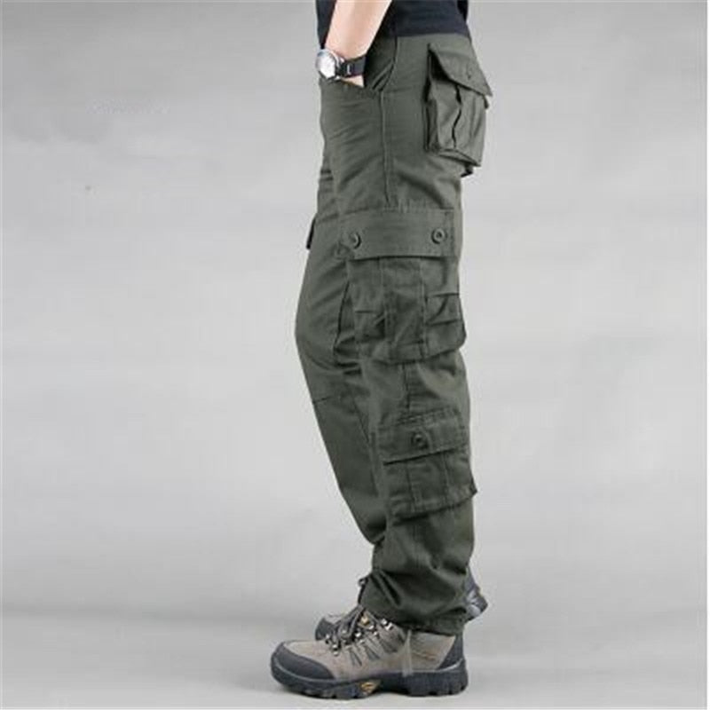 gray military pants