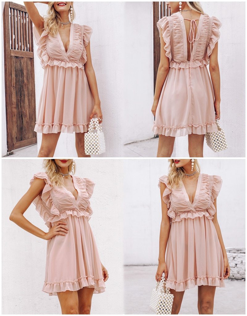 lace up summer dress