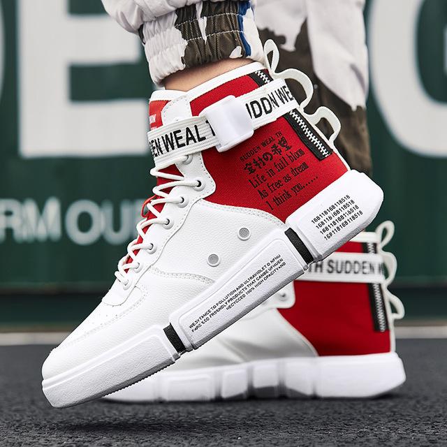 high top sneaker shoes
