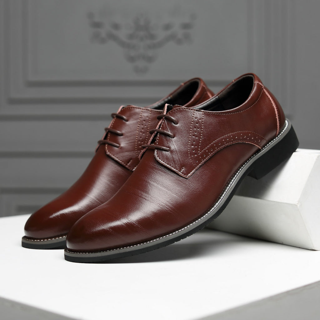 Man Leather Shoes Office Men's Dress 