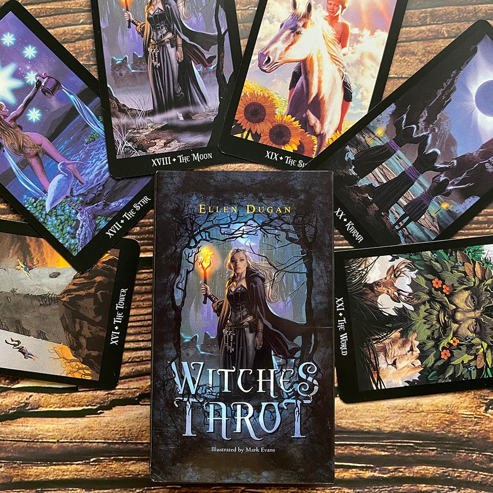 The Witches Tarot Deck For Green Witch Creations