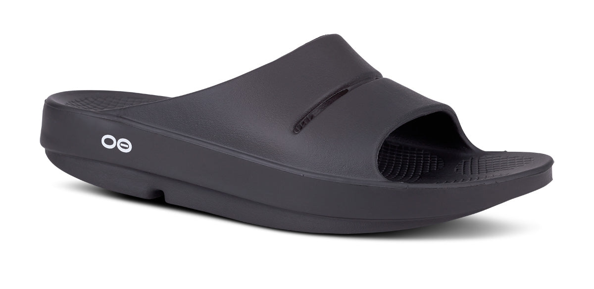 Women's OOahh Slide Sandal - Black – OOFOS