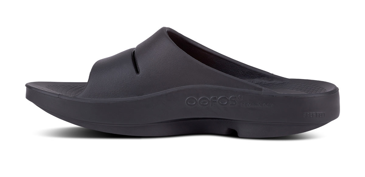 Women's OOahh Slide Sandal - Black – OOFOS