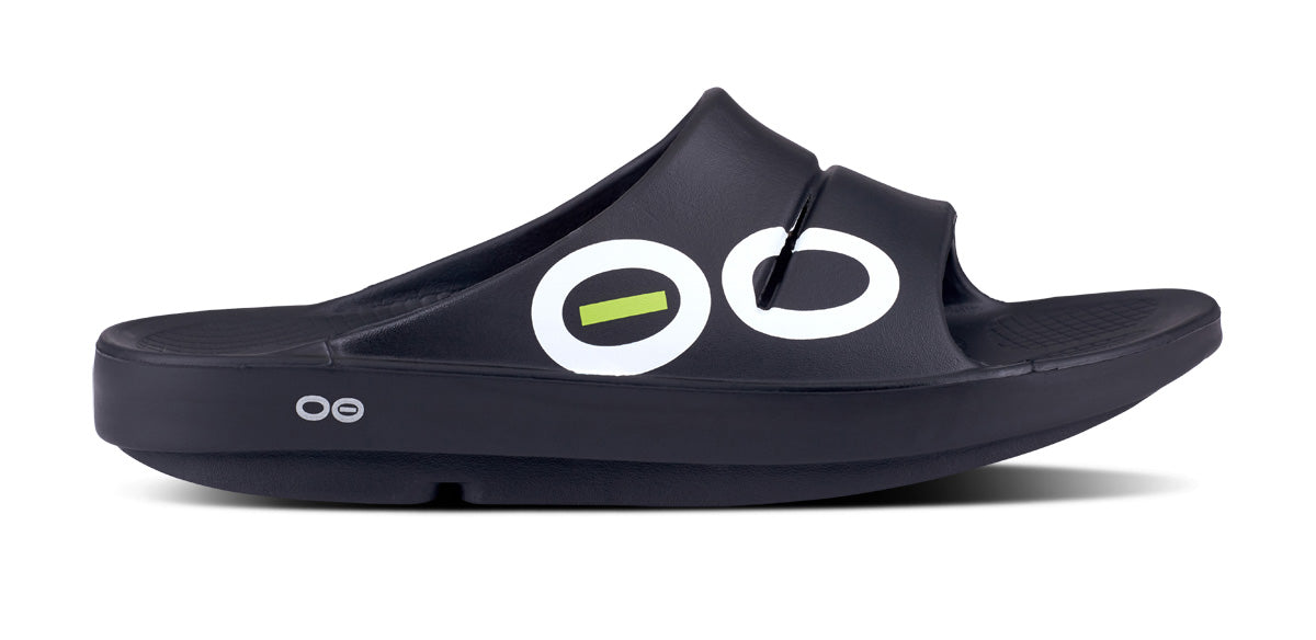 oofos men's slide sandals