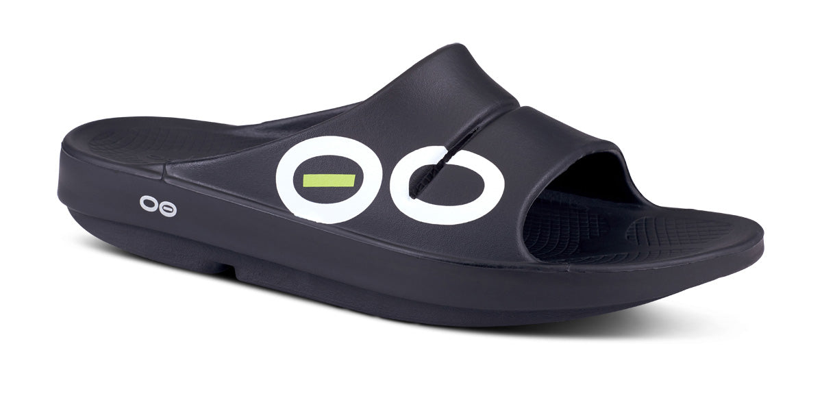 oofos men's slide sandals