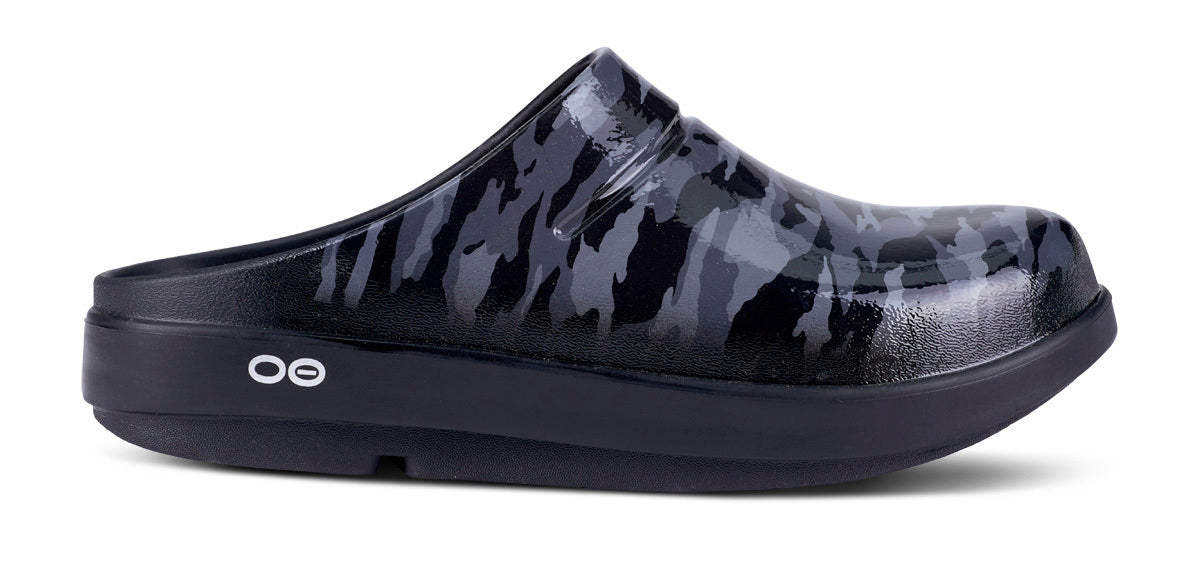 Women's OOcloog Limited Edition Clog - Camo Black – OOFOS