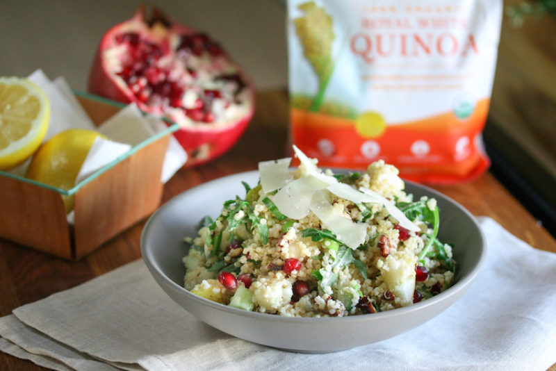 Pear & Pomegranate Quinoa Salad